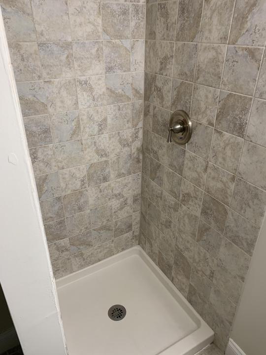 Cleaned Shower